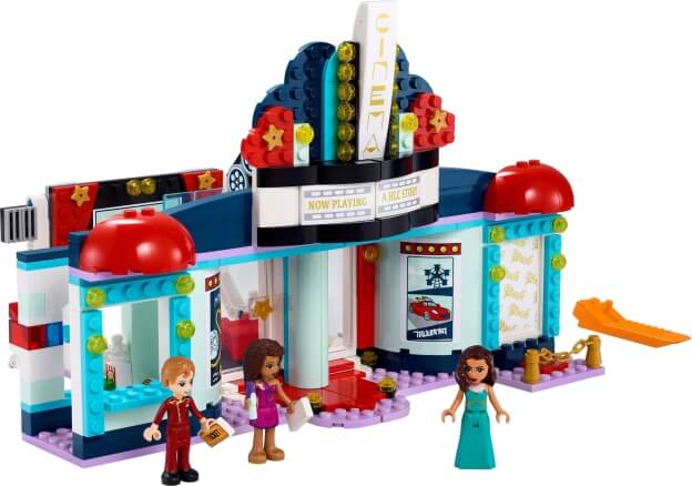 LEGO Friends 41448 Kino v městečku Heartlake sestaveno